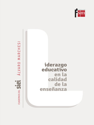 cover image of Liderazgo educativo en la calidad de la enseñanza